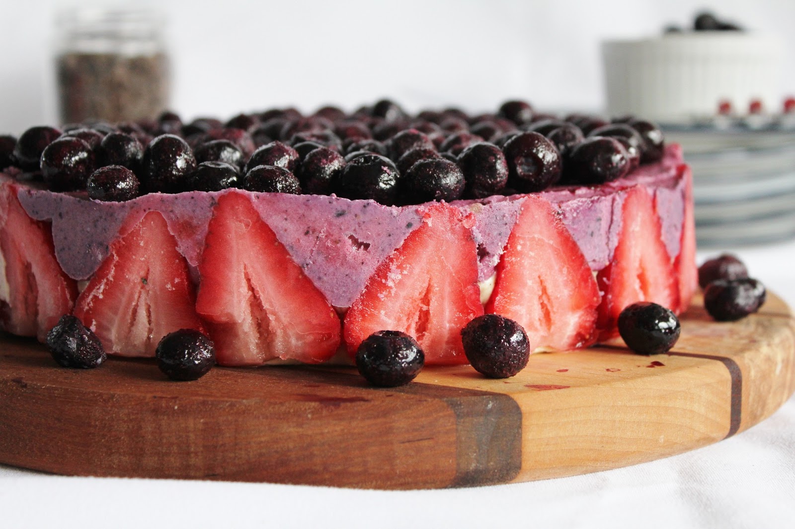 Brza sladoled torta od šumskog voća recept Mogu Ja To Sama Svaki